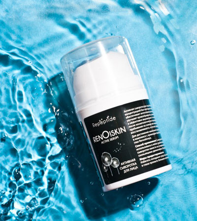 Активная сыворотка для лица Renoskin active serum Repeptide - 50 мл