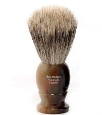 Помазок для бритья Edwin Jagger Chatsworth смола цвета рога  1EJ872