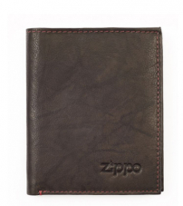 Вертикальное кожаное портмоне ZIPPO 2005122
