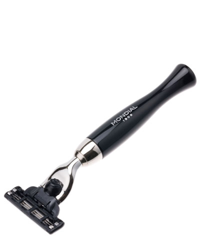 Бритвенный набор S.Quire: станок, помазок, подставка; чёрный MONDIAL M-1180