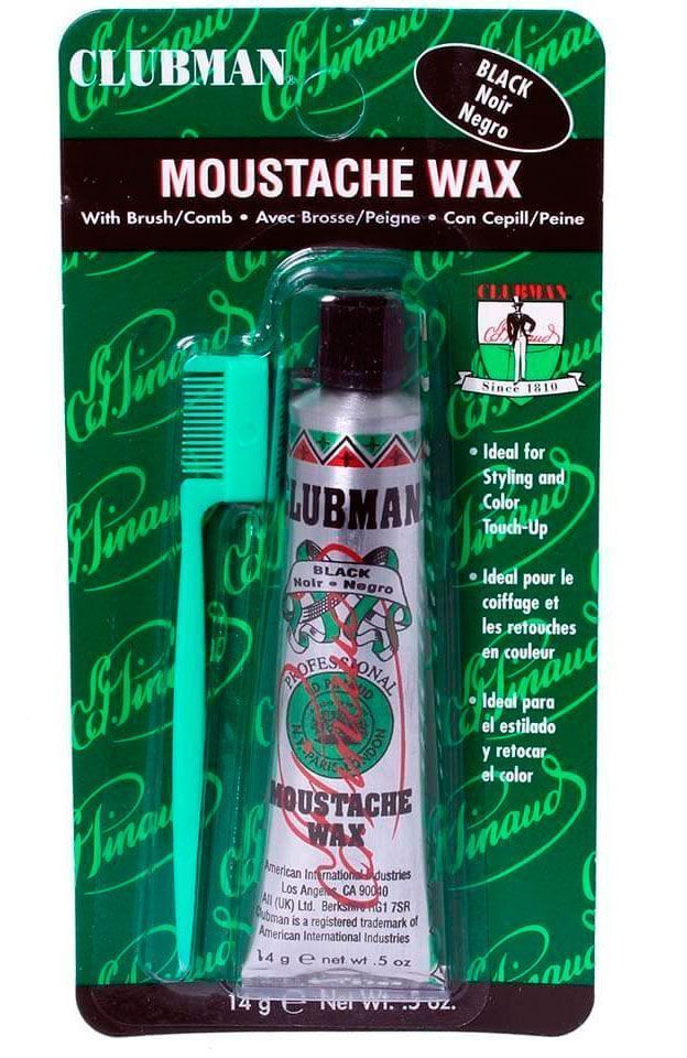 Воск для усов CLUBMAN 14гр. (черный)