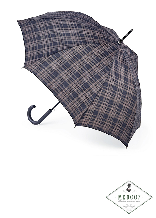 Зонт-трость «Клетка», автомат, Shoreditch, Fulton G832-2839