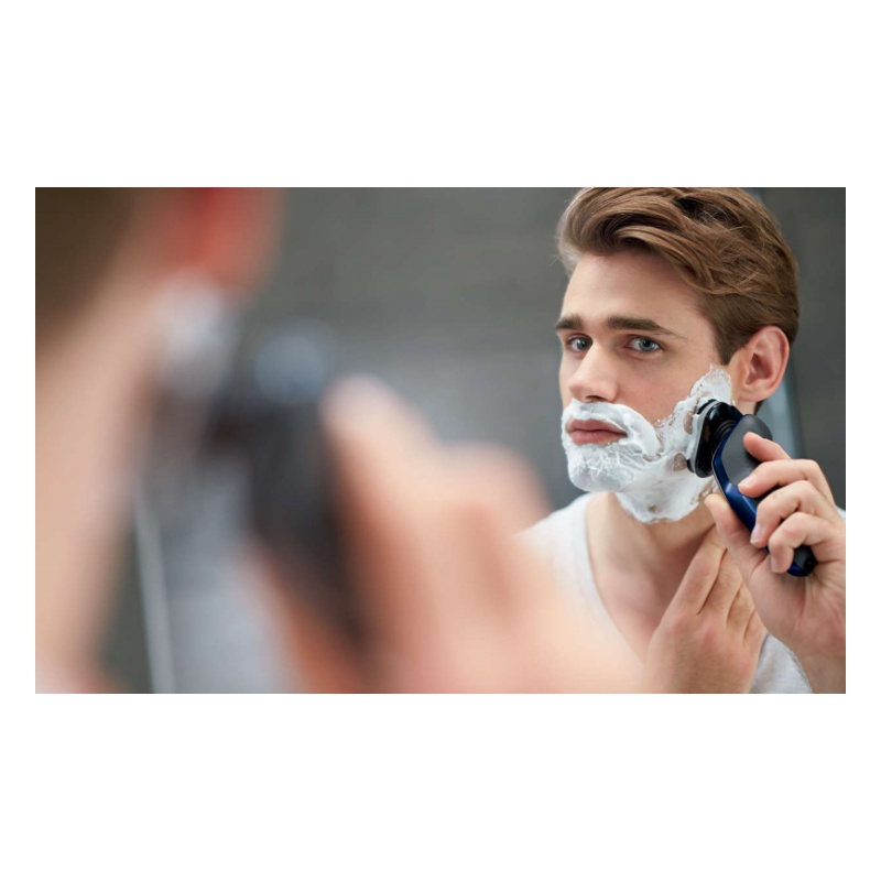 Электробритва PHILIPS Series 5000 S5572/10, черный и синий