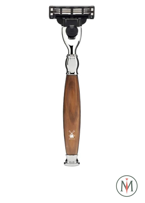 Бритва MUEHLE SOPHIST, Mach3, железное дерево