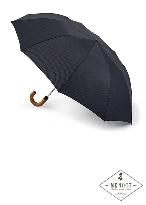 Зонт мужской полуавтомат Fulton G857-3560 Gingham (Клетка)
