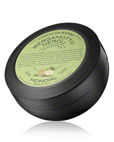 Крем для бритья Mondial "BERGAMOTTO NEROLI" с ароматом бергамота и нероли, пластиковая чаша, 75 мл