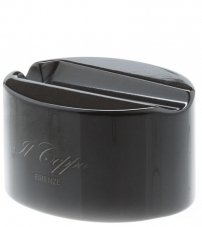 Подставка для бритвенного станка IL Ceppo, каучуковая смола, черный глянцевый цвет