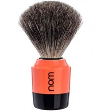 Помазок  NOM, MARTEN натуральный барсучий ворс, красный пластик