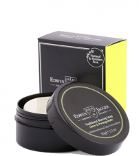 Мыло для бритья в чаше Edwin Jagger ЛАЙМ и ГРАНАТ - 65 гр