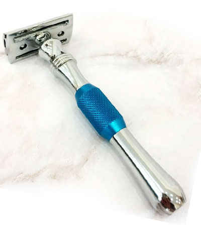 Классический станок для бритья KURT К_20020Blue