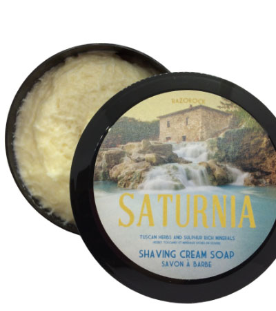 Мыло-крем для бритья RazoRock Saturnia  Shaving Cream Soap 150мл.