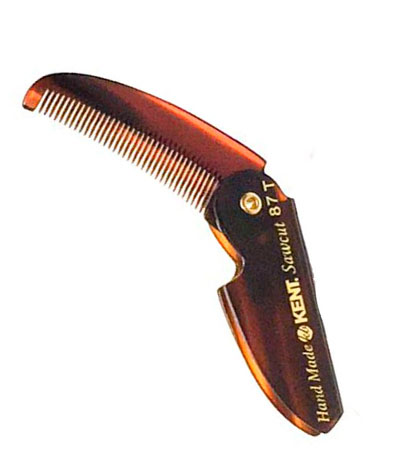 Гребень для усов и бороды KENT 87T СЕРИЯ HANDMADE