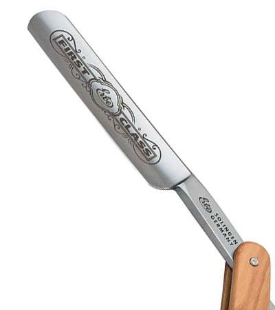 Бритва опасная Erbe, ручка - дерево оливы, 5/8 дюйма 2545