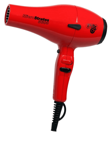 Профессиональный фен ETI Micro Stratos 3600 Красный