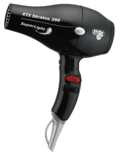 Профессиональный фен ETI Stratos 390 Superlight Черный