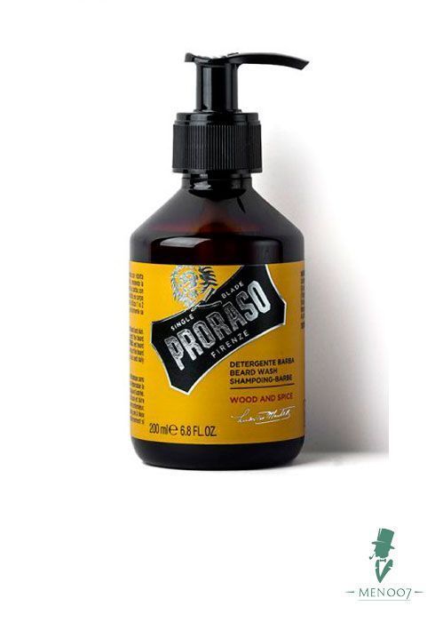 Шампунь для бороды Proraso Wood & Spice 200мл.