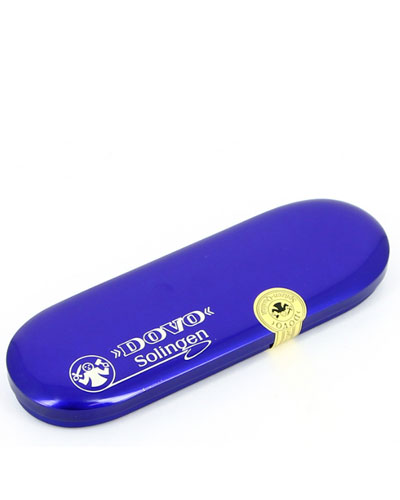 Бритва опасная Dovo 141588, ручка - "коричневое дерево (пакка), 5/8",1/1