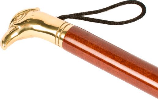 Рожок для обуви, ОРЕЛ, Латунь + Дерево, 60см., Saphir