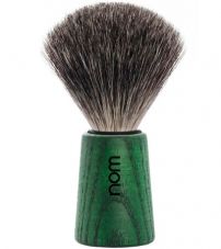Помазок NOM,THEO натуральный барсучий ворс, ясень, зеленый