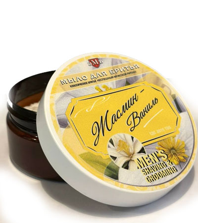 Крем-мыло для бритья Жасмин – Ваниль ТДС  -130гр.