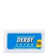 Лезвия сменные DERBY EXTRA BLUЕ 10 ШТ