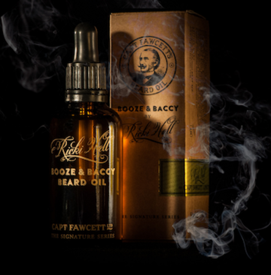 МАСЛО ДЛЯ БОРОДЫ CAPTAIN FAWCETT RICKI HALL'S BOOZE & BACCY 50мл.