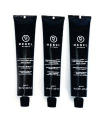 Профессиональная мужская краска для волос REBEL BARBER Dark Brown (3) 3 х 40 мл