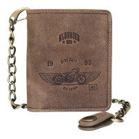 Бумажник с металлической цепочкой «Wayne Bike» KLONDIKE 1896 KD1022-02
