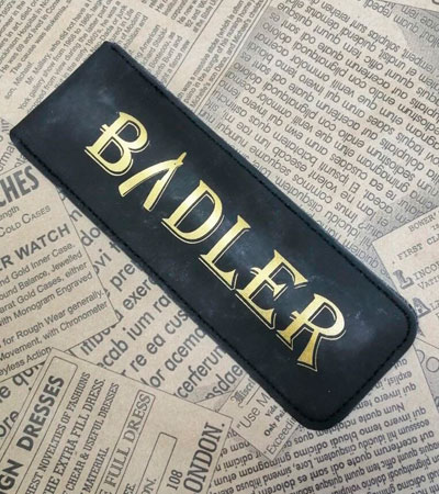 Бритва шаветт с деревянной ручкой и чехлом Badler