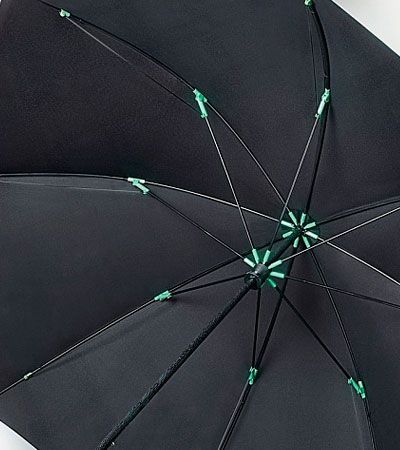 Мужской зонт-гольфер, черный, механика, Cyclone, Fulton S837-01