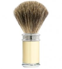 Помазок для бритья Edwin Jagger классический акрил цвета слоновой кости  81SB8711