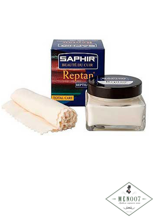 Бальзам Reptan Saphir стеклянная банка 50 мл, бесцветный.