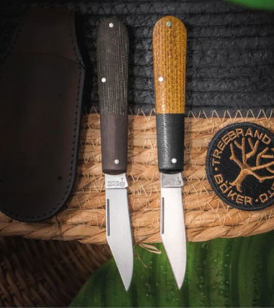 НОЖ BOKER 111943 BARLOW BURLAP MICARTA BLACK