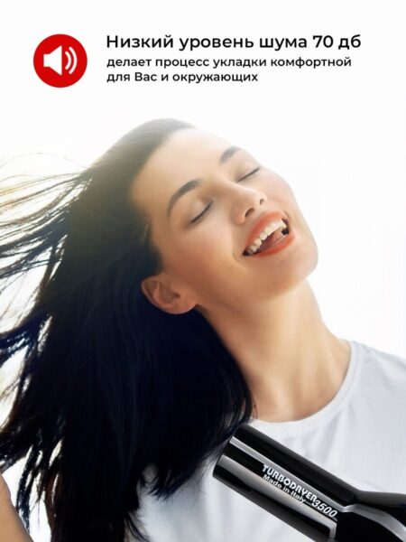 Профессиональный фен ETI Turbodryer 3500 Черный