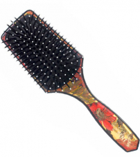 Щётка для волос 9-рядная средняя Kent Style Floral