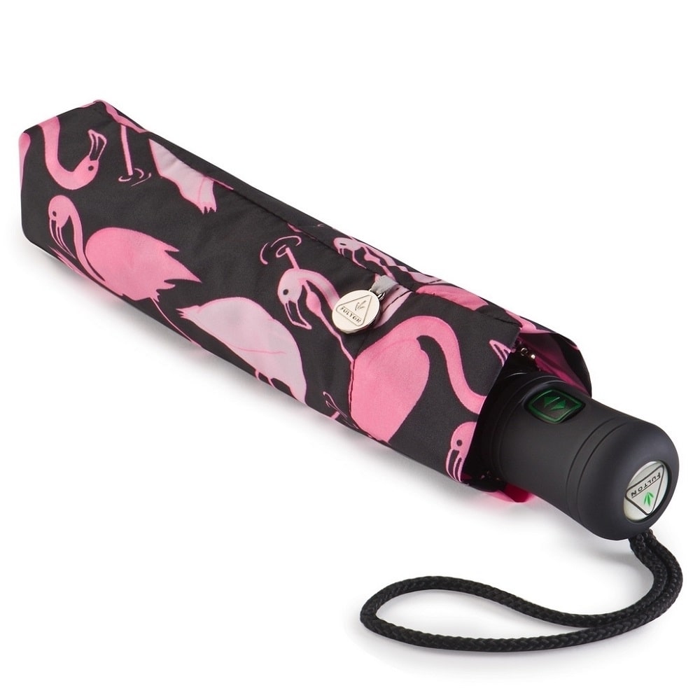 Яркий женский зонт «Фламинго», автомат, OpenClose-4, Fulton R346-2867