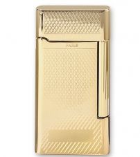 Зажигалка "Pierre Cardin" газовая кремниевая, сплав цинка, золото с насечкой, 3,5х0,9х6,9 см