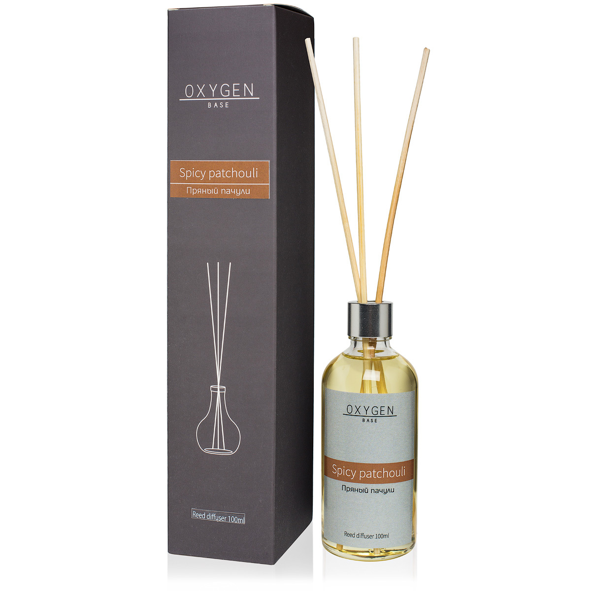 Ароматический диффузор OXYGEN HOME Пряный пачули