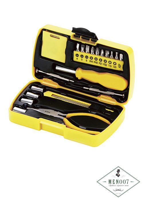 Набор инструментов (20 шт) в пластиковом кейсе STINGER NST128020