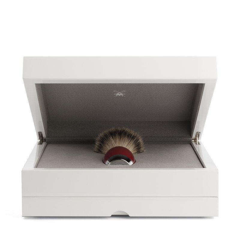 Помазок MUEHLE EDITION, барсучий ворс высшей категории Silvertip, китайский лак