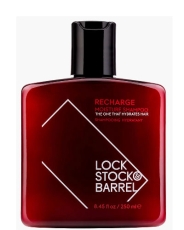 Шампунь для жестких волос (Увлажняющий и Кондиционирующий )Lock Stock & Barrel Recharge Moisture Shampoo-250 мл.