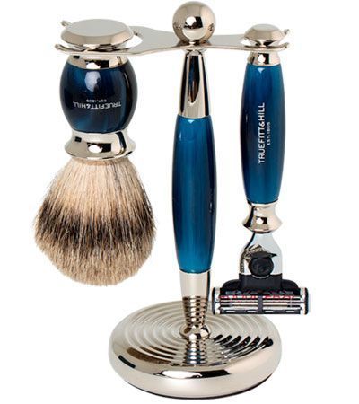Набор Truefitt & Hill Edwardian Fusion голубой опал 3 предмета