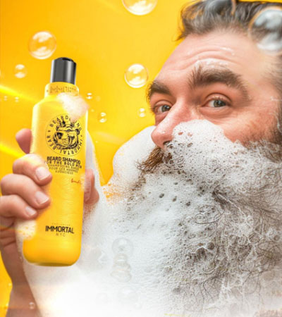 Шампунь для бороды IMMORTAL NYC BEARD KING IMMORTAL BEAR BEARD SHAMPOO -250мл.