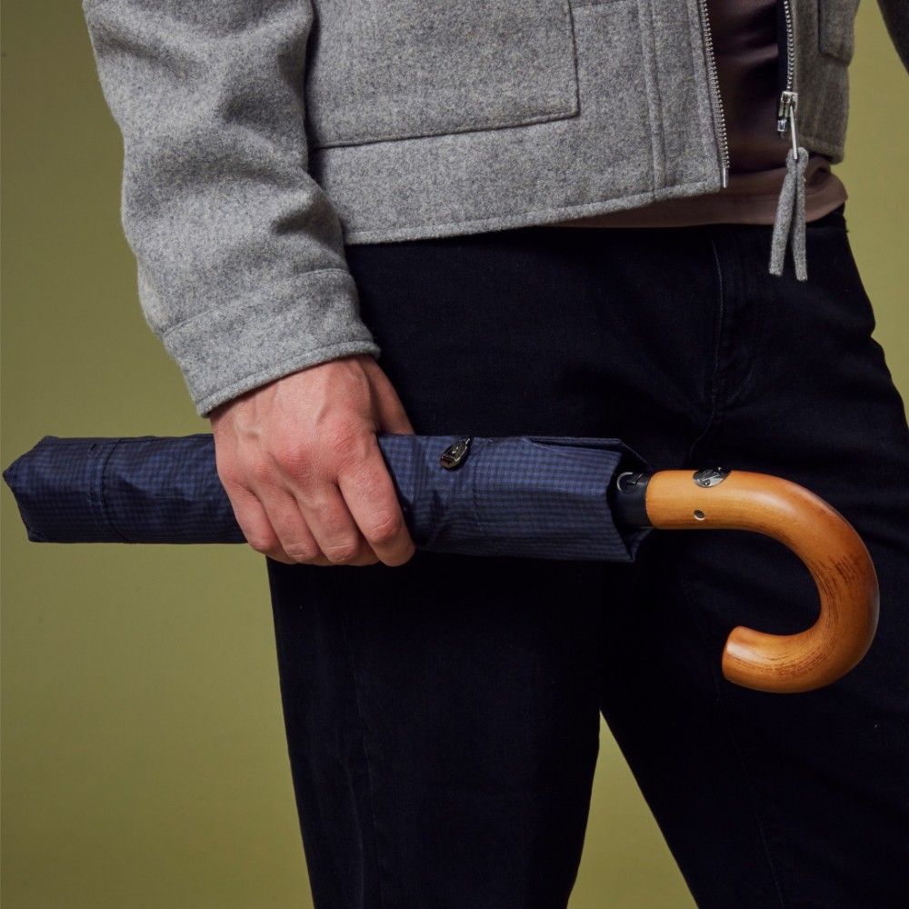 Зонт мужской полуавтомат Fulton G857-3560 Gingham (Клетка)