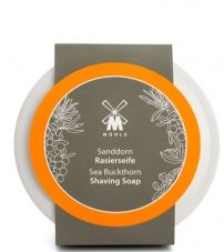 Твердое мыло для бритья MUEHLE в фарфоровой чаше, Облепиха, 65 гр