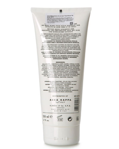 Шампунь-гель для душа ACCA KAPPA  Muschio Bianco -200 мл
