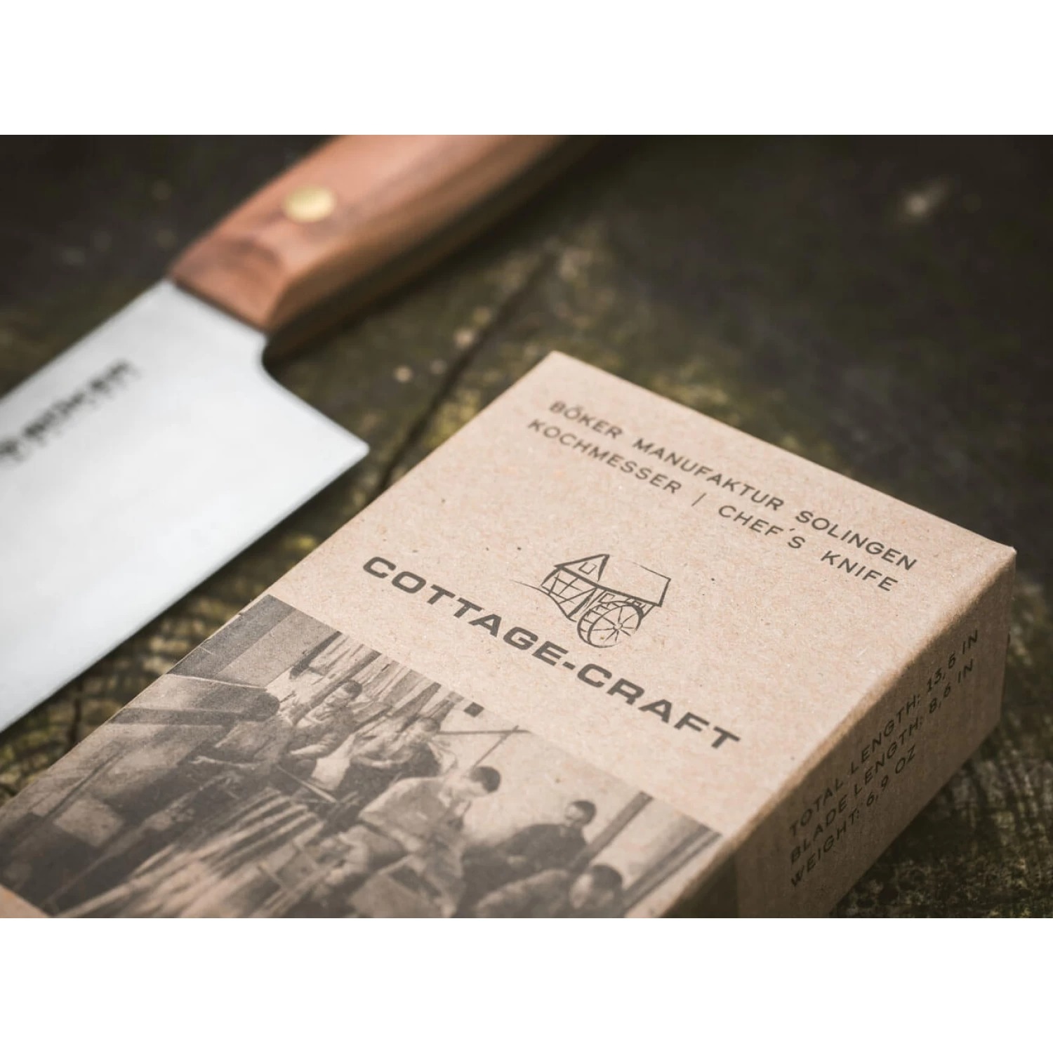 Нож BOKER COTTAGE-CRAFT CARYING KNIFE BK130498