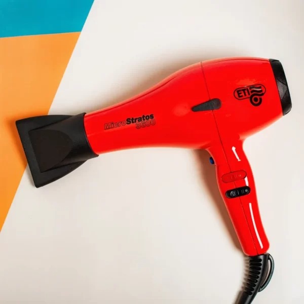 Профессиональный фен ETI Micro Stratos 3600 Красный