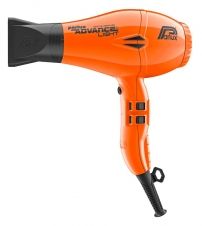 Фен PARLUX Advance Light Ceramic+Ionic оранжевый, 2200Вт, ионизация, 2 насадки