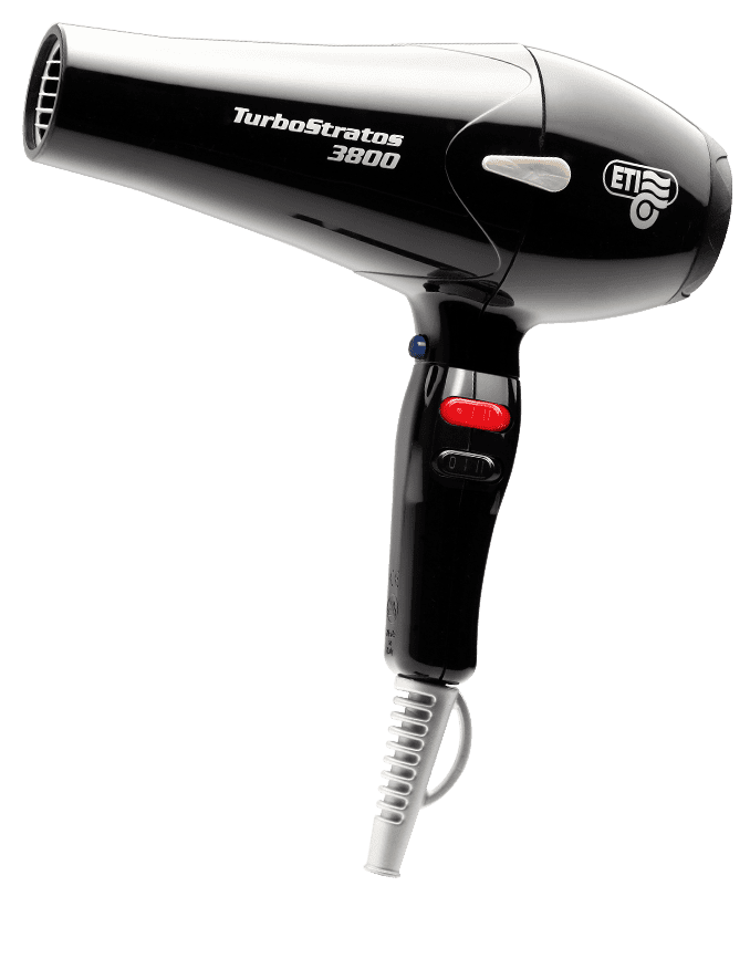 Профессиональный фен ETI Turbo Stratos 3800 Черный